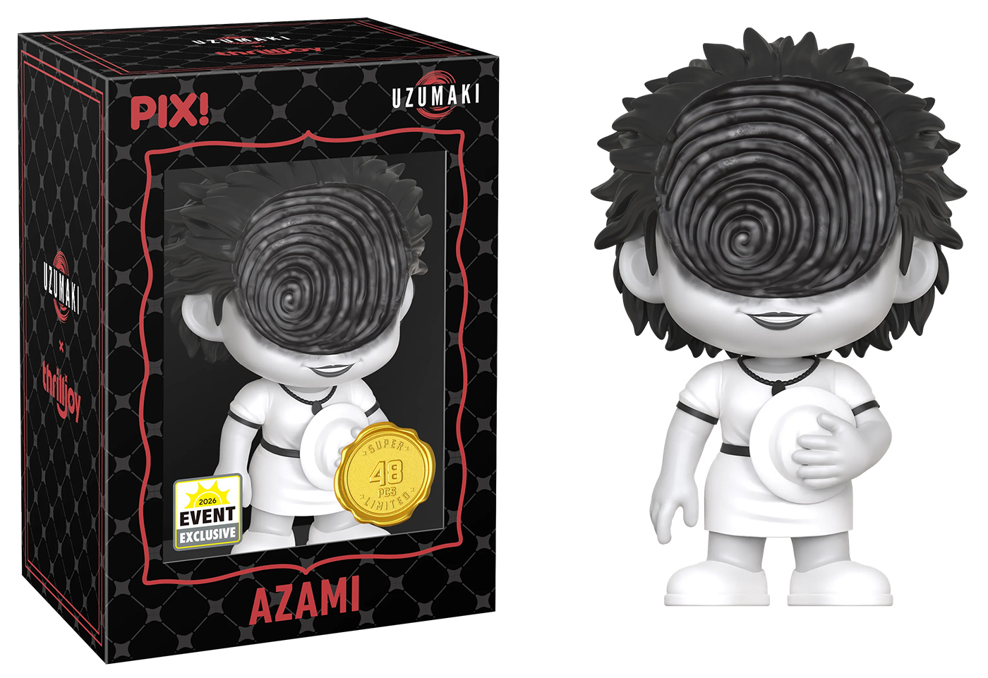 Bonecas Azami Kurotani PIX! do Mangá Uzumaki de Junji Ito