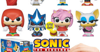 Micro-Figuras Sonic the Hedgehog Bitty Pop! com 2,3 cm de Altura (Blind Bag)