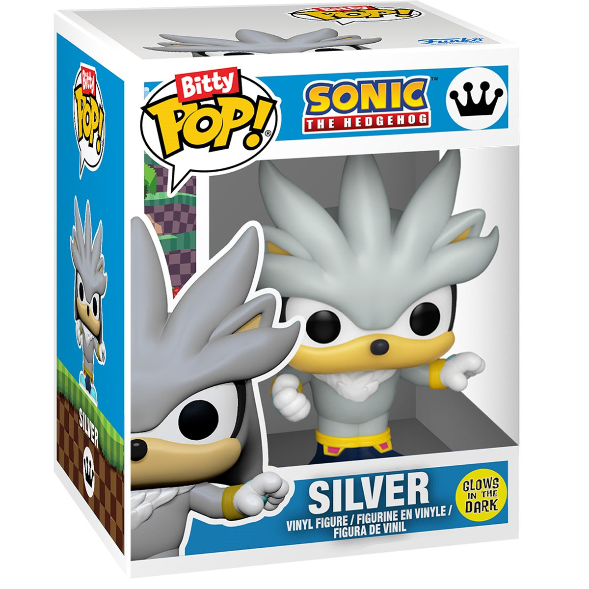 Micro-Figuras Sonic the Hedgehog Bitty Pop! com 2,3 cm de Altura (Blind Bag)
