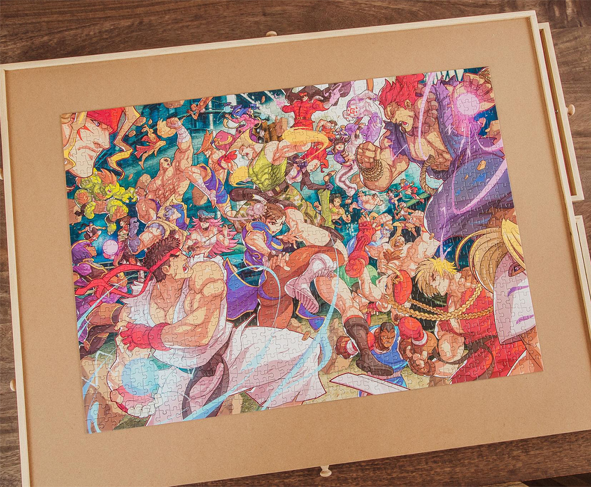 Quebra-Cabeça Street Fighter “Time for Battle” com 1.000 peças