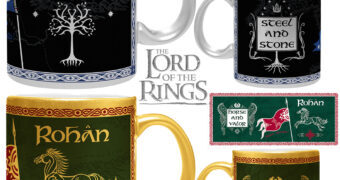 Canecas dos Reinos dos Homens na Terra-Média: Gondor e Rohan (O Senhor dos Anéis)