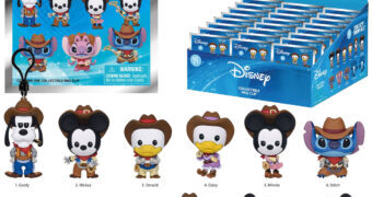 Chaveiros Disney do Velho Oeste 3D Figural Bag Clips