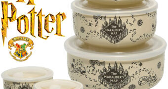 Conjunto de Potes Mapa do Maroto de Harry Potter