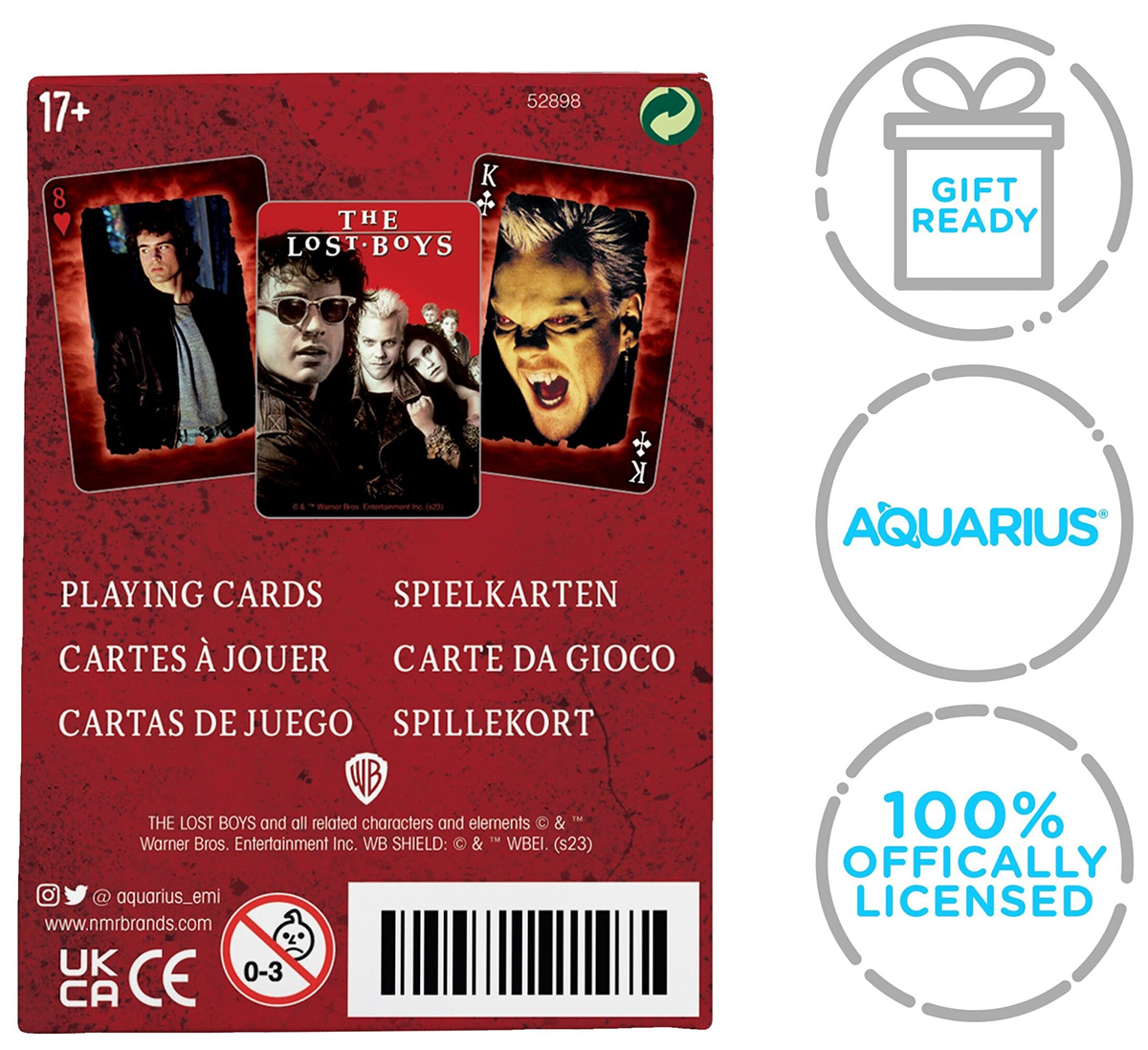Baralho do Filme Os Garotos Perdidos (The Lost Boys) de Joel Schumacher