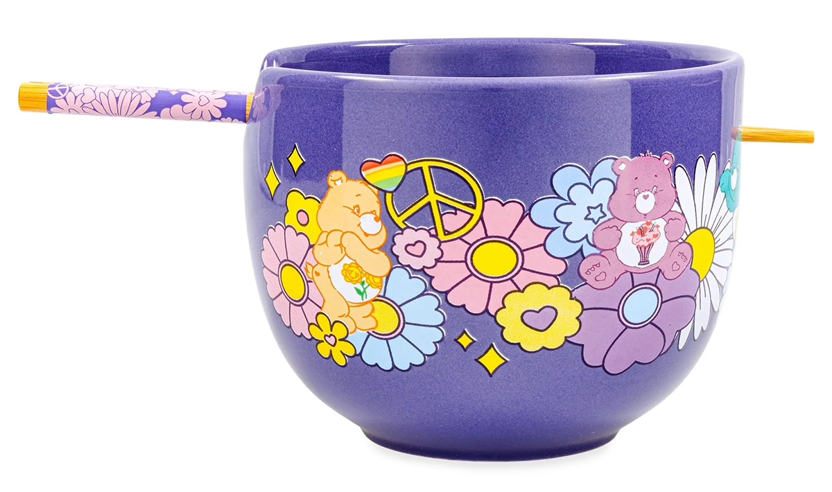 Tigela Ramen Ursinhos Carinhosos “Flower Power” (Care Bears)