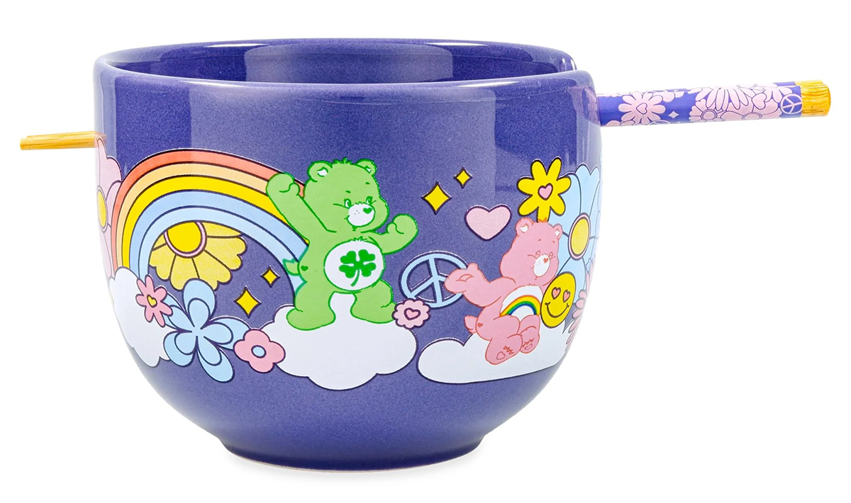Tigela Ramen Ursinhos Carinhosos “Flower Power” (Care Bears)