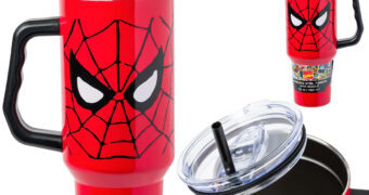 Caneca de Viagem Homem-Aranha Marvel Spider-Man de Aço Inoxidável