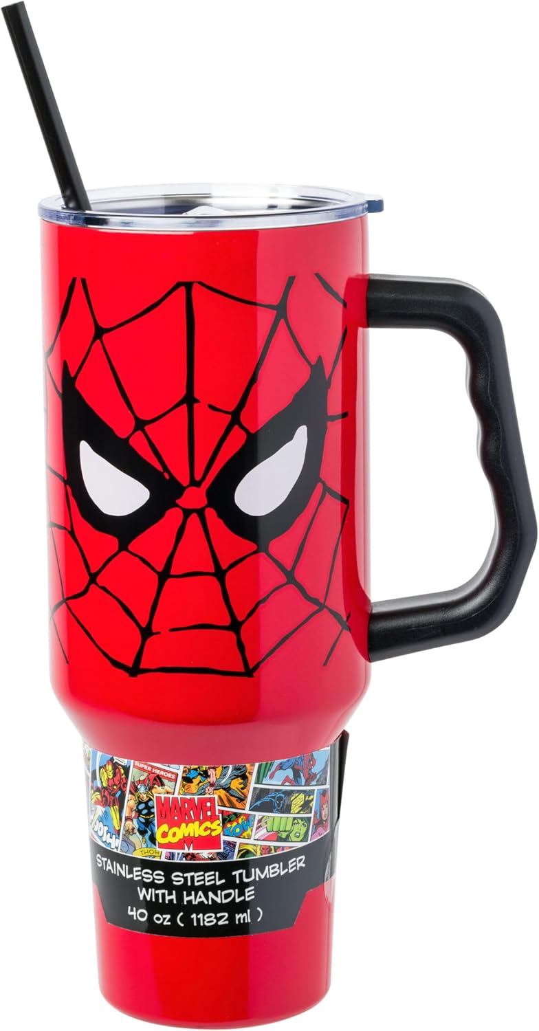 Caneca de Viagem Homem-Aranha Marvel Spider-Man Stainless Steel