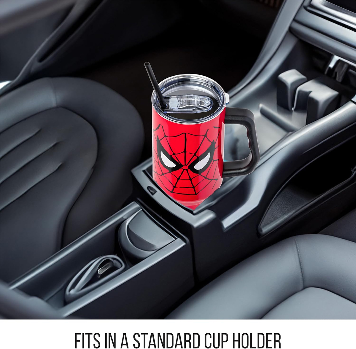 Caneca de Viagem Homem-Aranha Marvel Spider-Man Stainless Steel