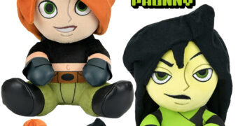 Bonecas de Pelúcia Kim Possible e Shego Phunny (Kidrobot)