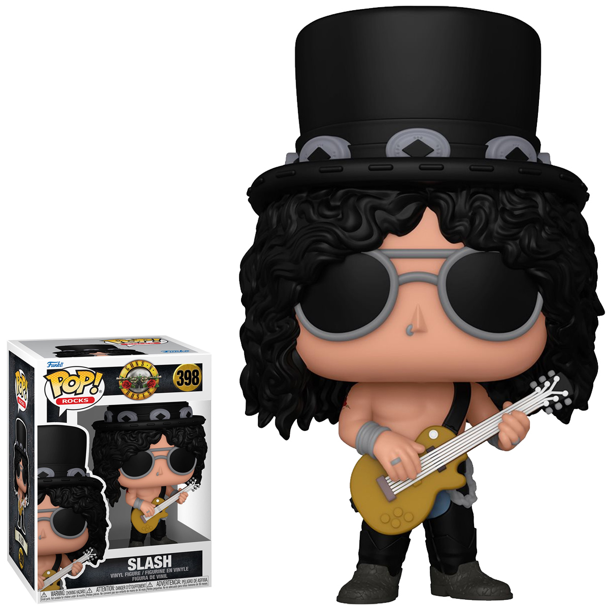 Bonecos Pop! Rocks Guns N’ Roses Anos 80 e 90