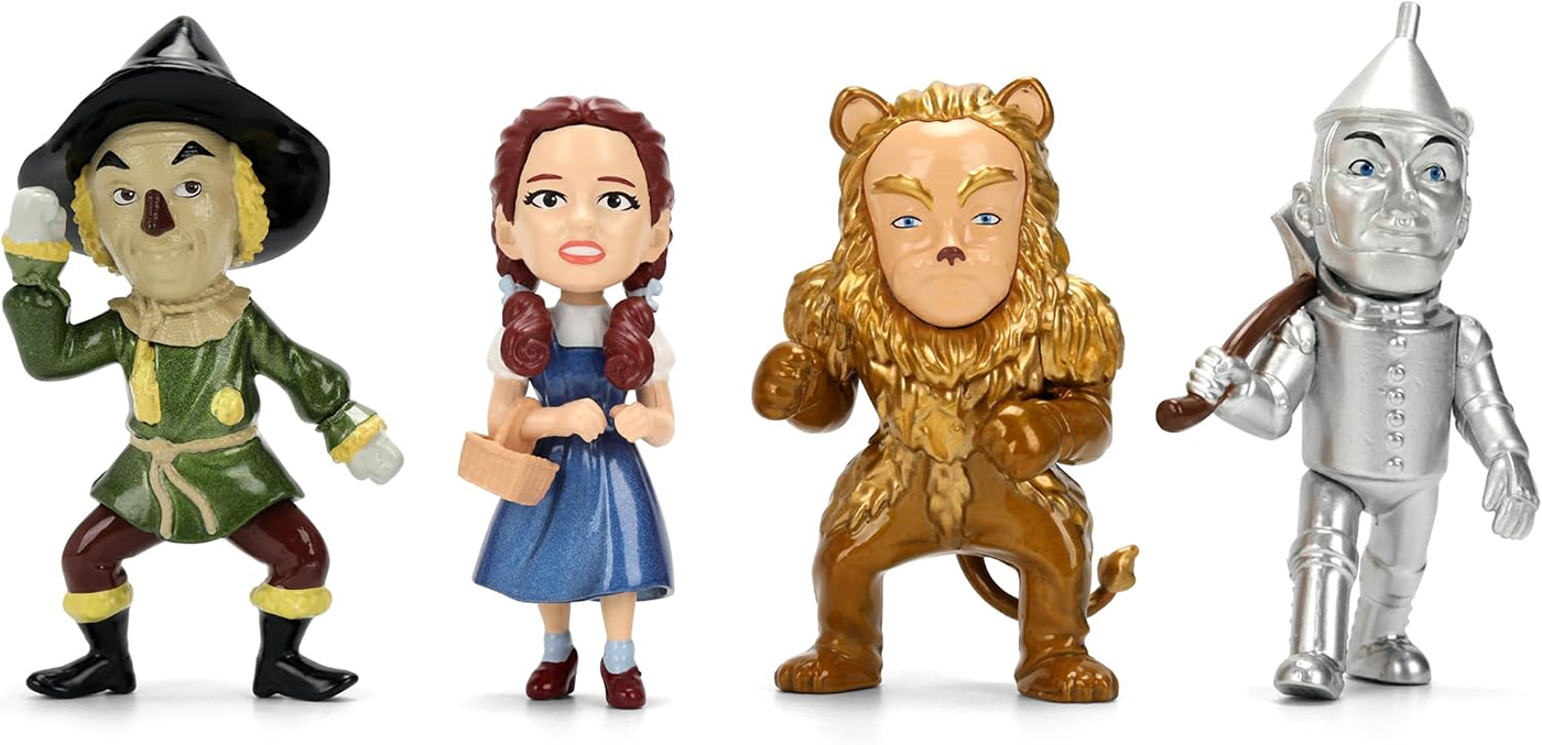 Mini-Figuras MetalFigs O Mágico de Oz (1939) de Metal Fundido