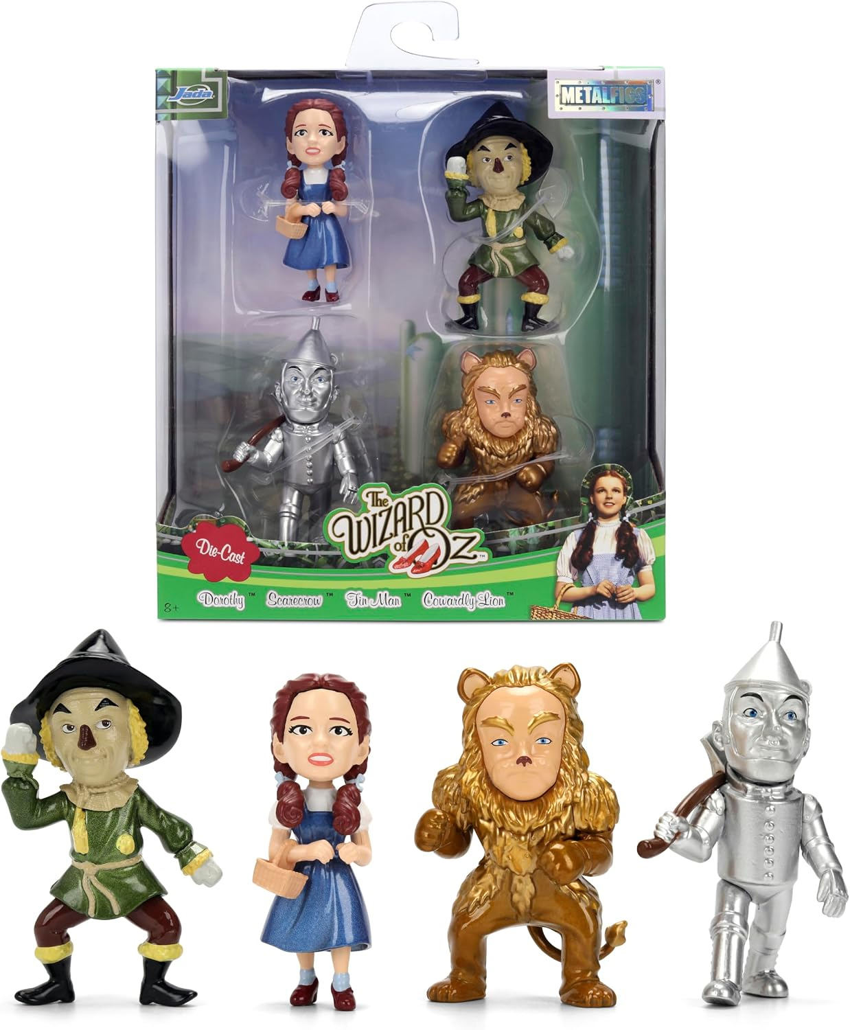 Mini-Figuras MetalFigs O Mágico de Oz (1939) de Metal Fundido