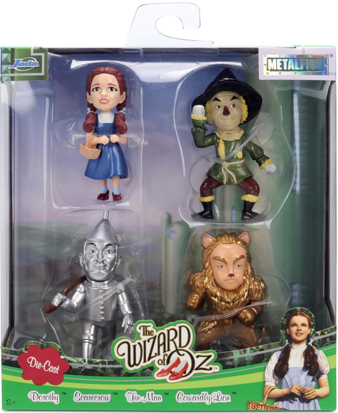 Mini-Figuras MetalFigs O Mágico de Oz (1939) de Metal Fundido