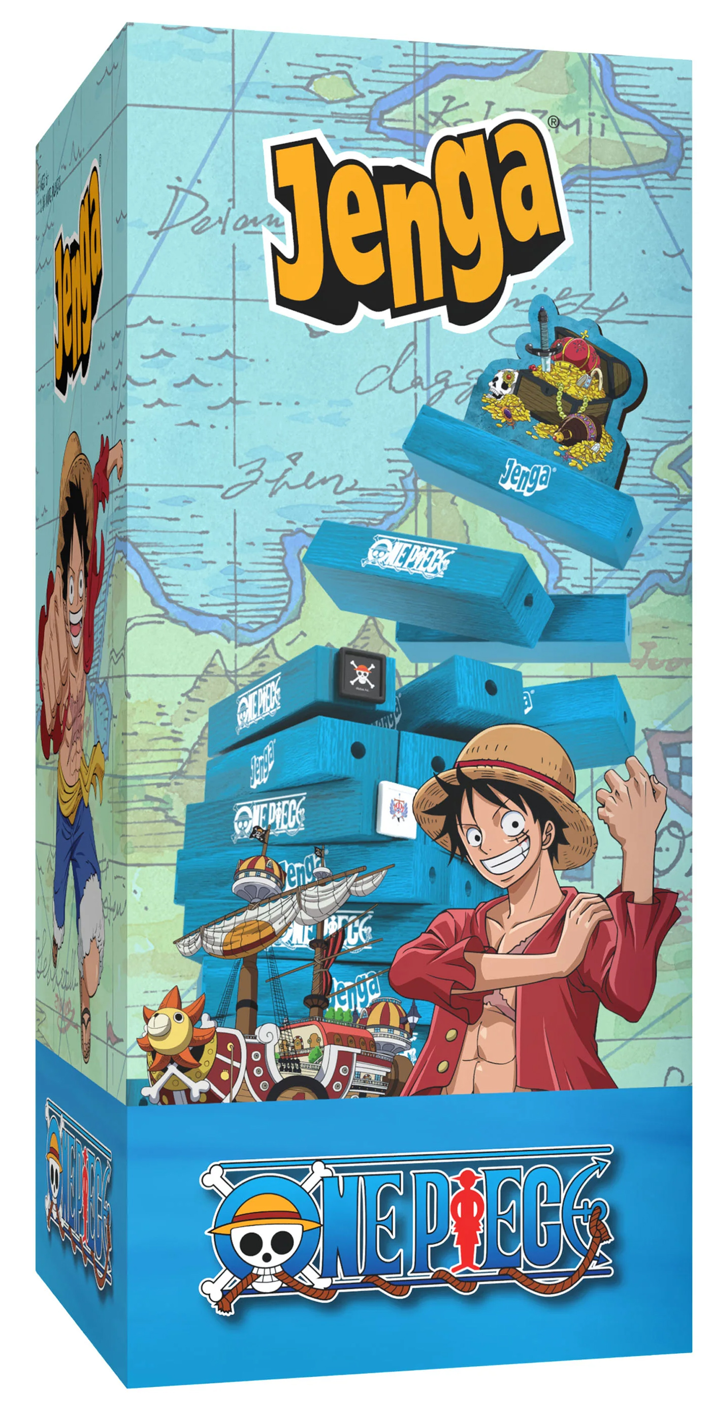 Jogo de Empilhar JENGA One Piece