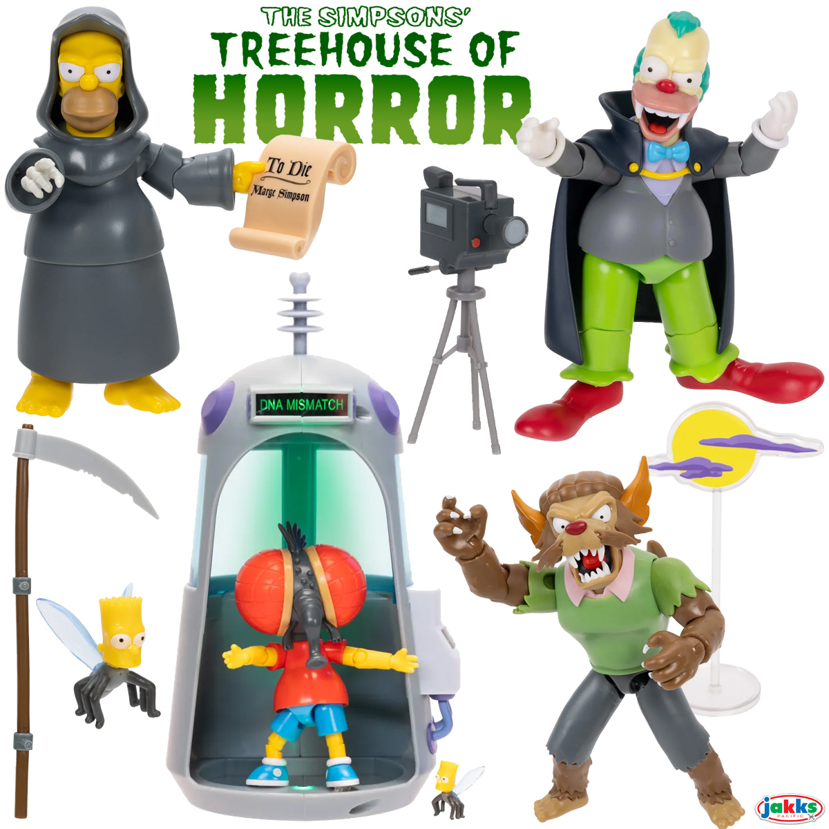 Figuras Os Simpsons A Casa da Árvore dos Horrores