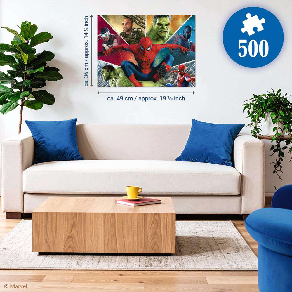 Quebra-Cabeça Homem-Aranha: Um Novo Dia com Hulk, Bumerangue, Escorpião e Tarântula