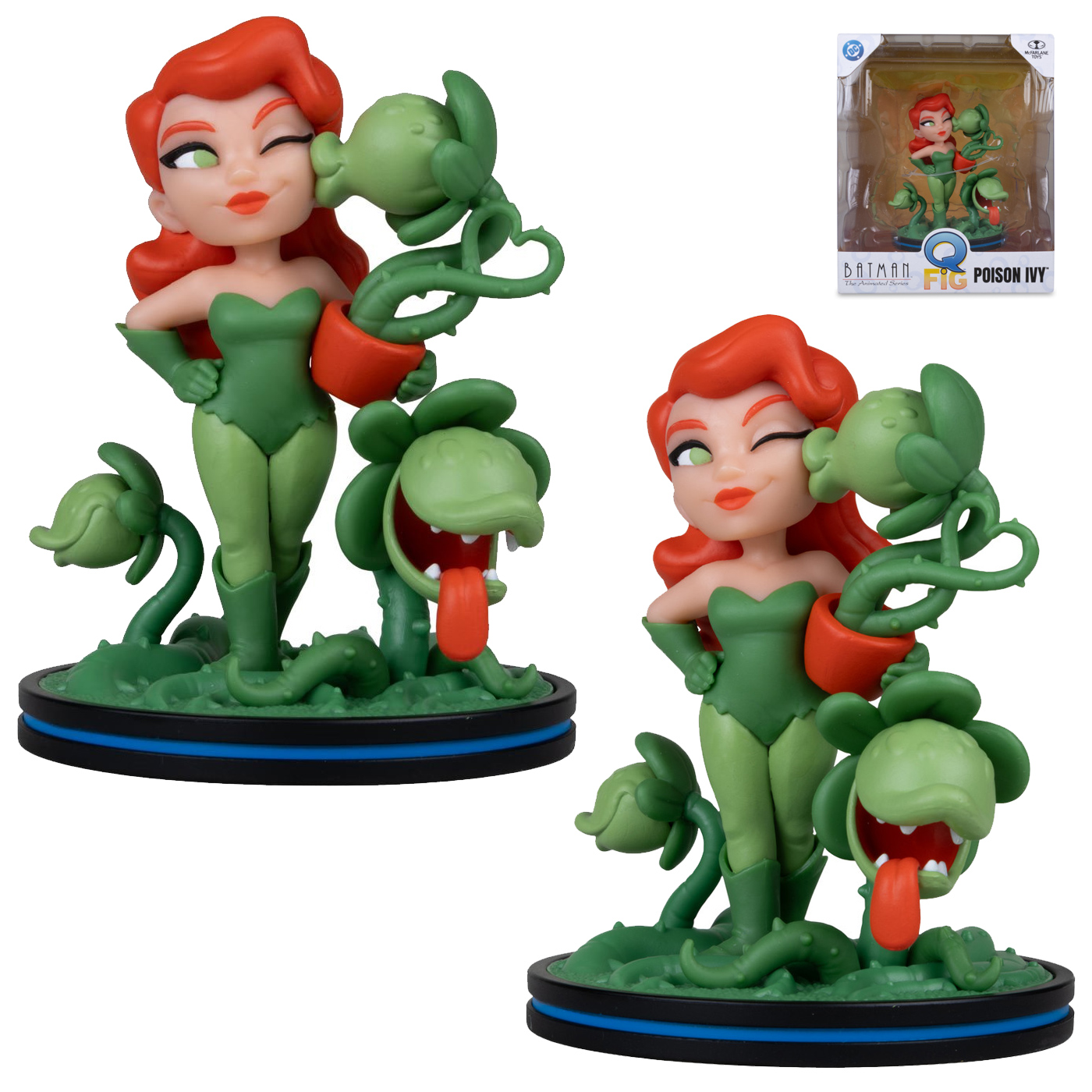 Figuras Vilões Q-Fig de Luxo de Batman: A Série Animada
