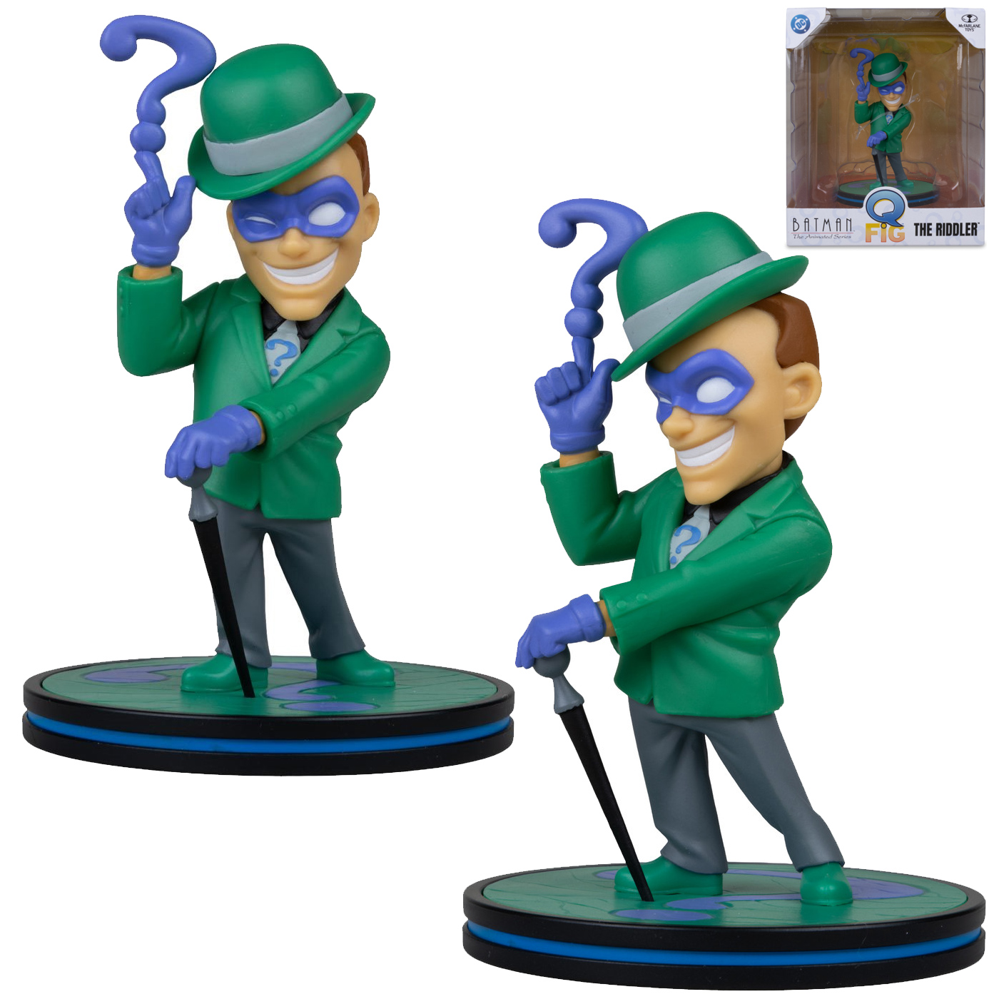 Figuras Vilões Q-Fig de Luxo de Batman: A Série Animada