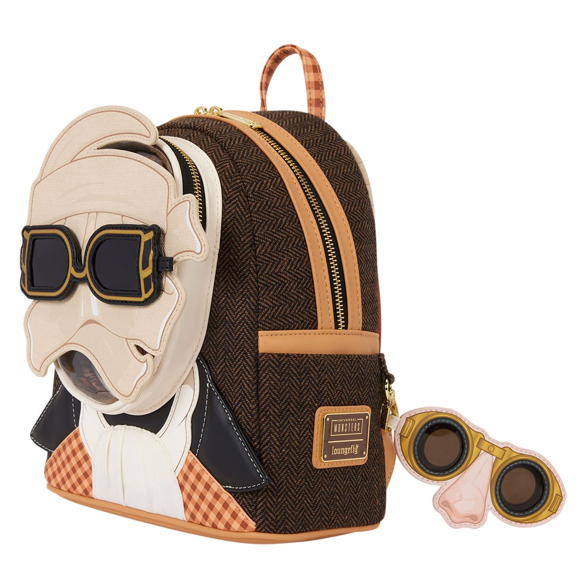 Mini-Mochila Monstros da Universal: O Homem Invisível