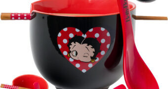 Tigela Ramen Betty Boop Piscando o Olho