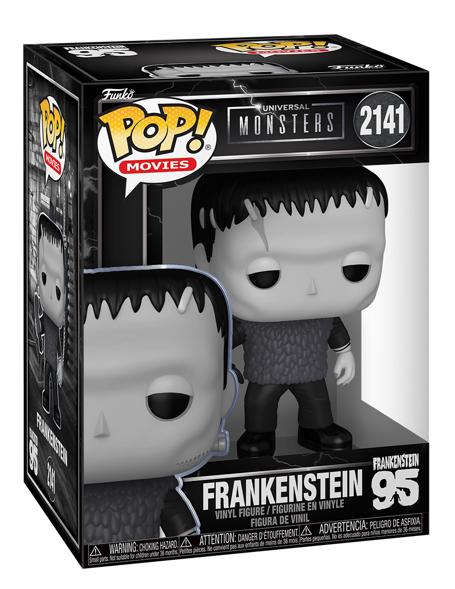 Boneco Pop! Frankenstein (95 Anos) e Pop! VHS Cover