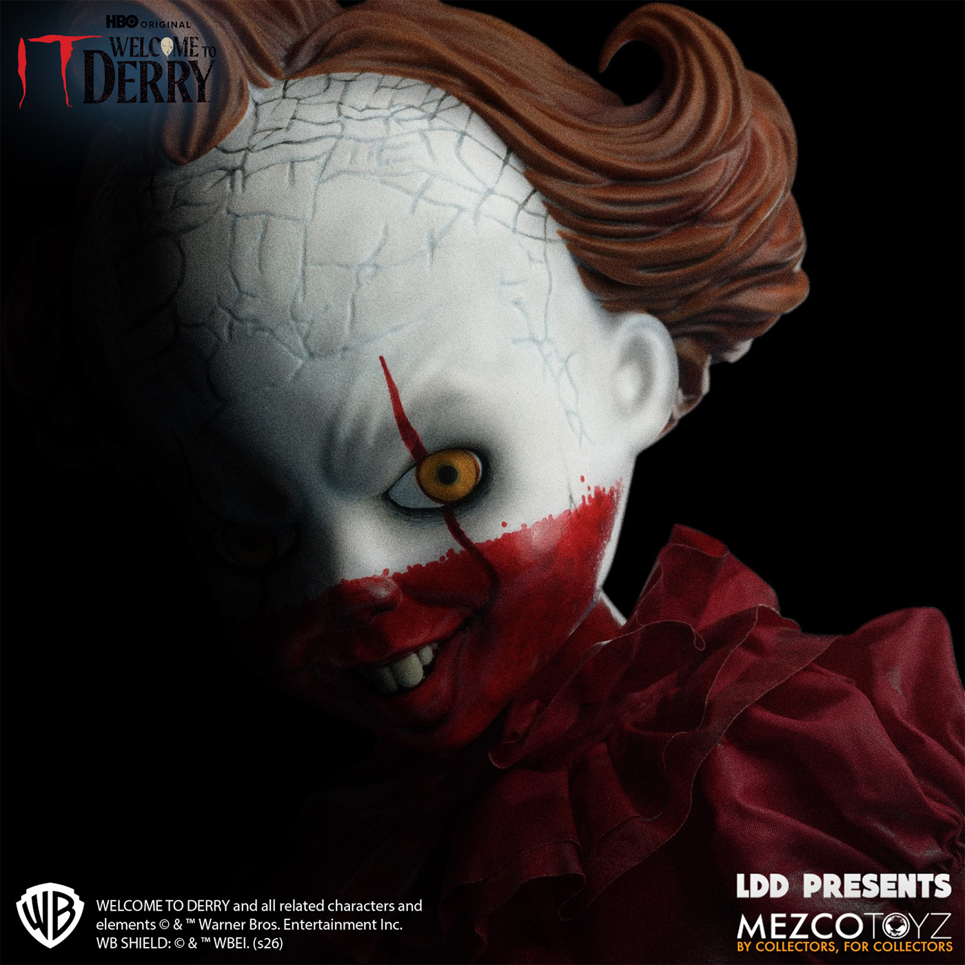 Living Dead Dolls Apresenta: Pennywise da Série IT Bem-vindos a Derry