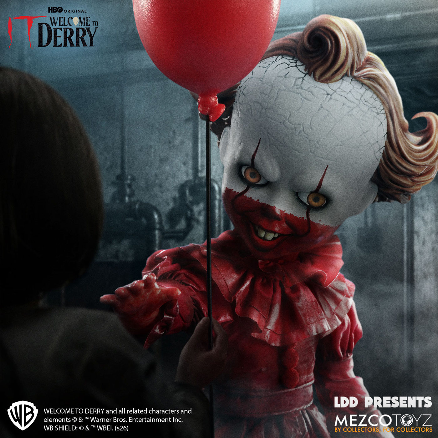 Living Dead Dolls Apresenta: Pennywise da Série IT Bem-vindos a Derry