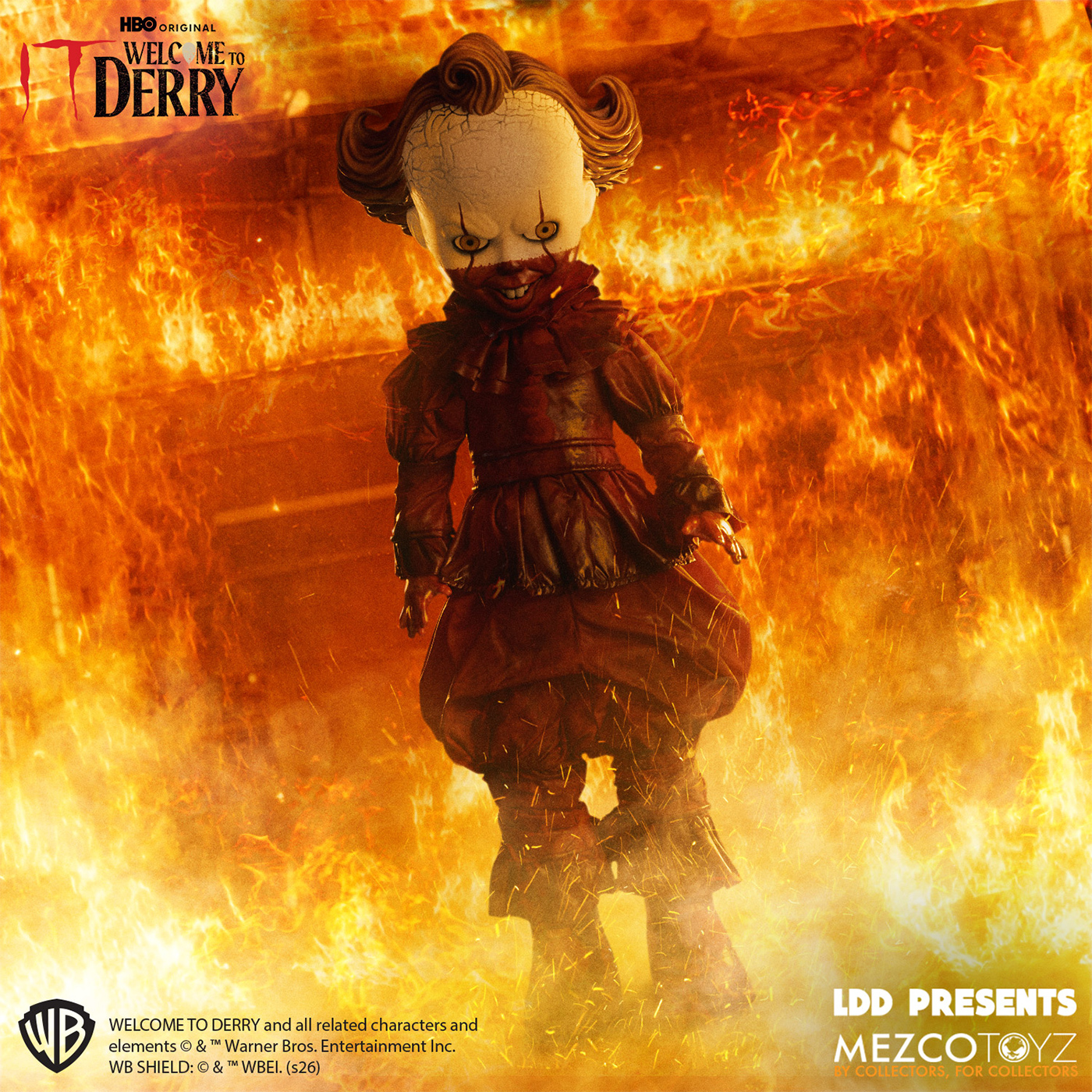 Living Dead Dolls Apresenta: Pennywise da Série IT Bem-vindos a Derry