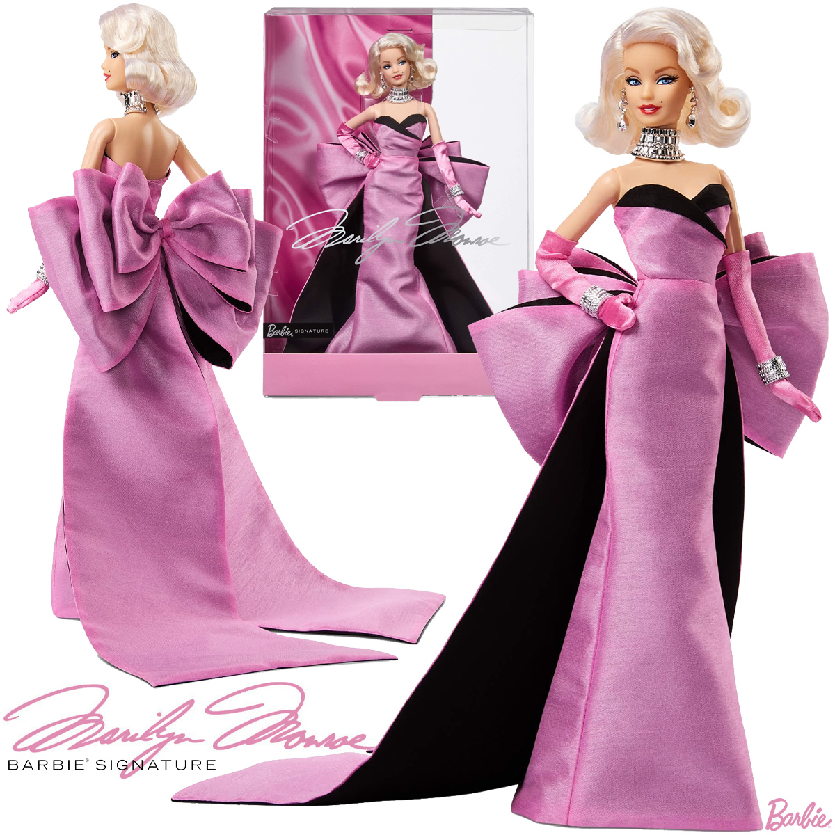 Boneca Marilyn Monroe 100 Anos Barbie Signature