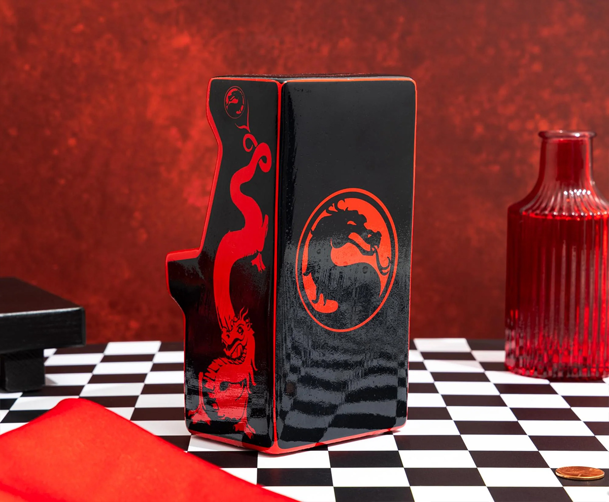 Cofre Máquina Arcade de Mortal Kombat