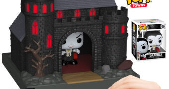 Micro Set Bitty Pop! Town Conde Drácula e seu Castelo