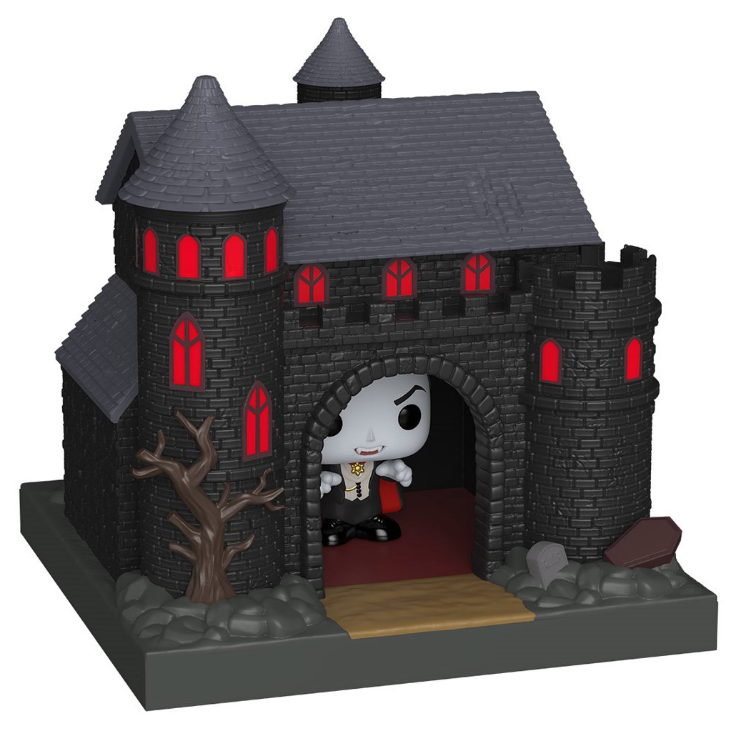 Micro Set Bitty Pop! Town Conde Drácula e seu Castelo
