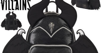 Mini-Mochila Malévola (Maleficent) com Chifres e Asas