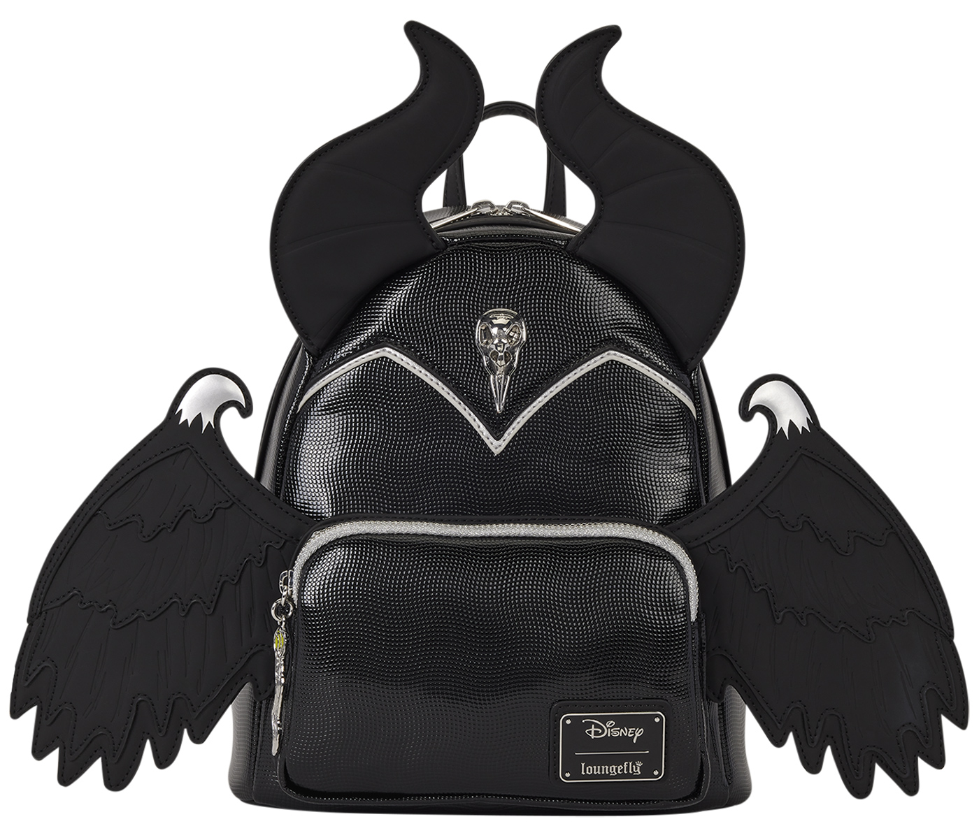 Mini-Mochila Malévola (Maleficent) com Chifres e Asas
