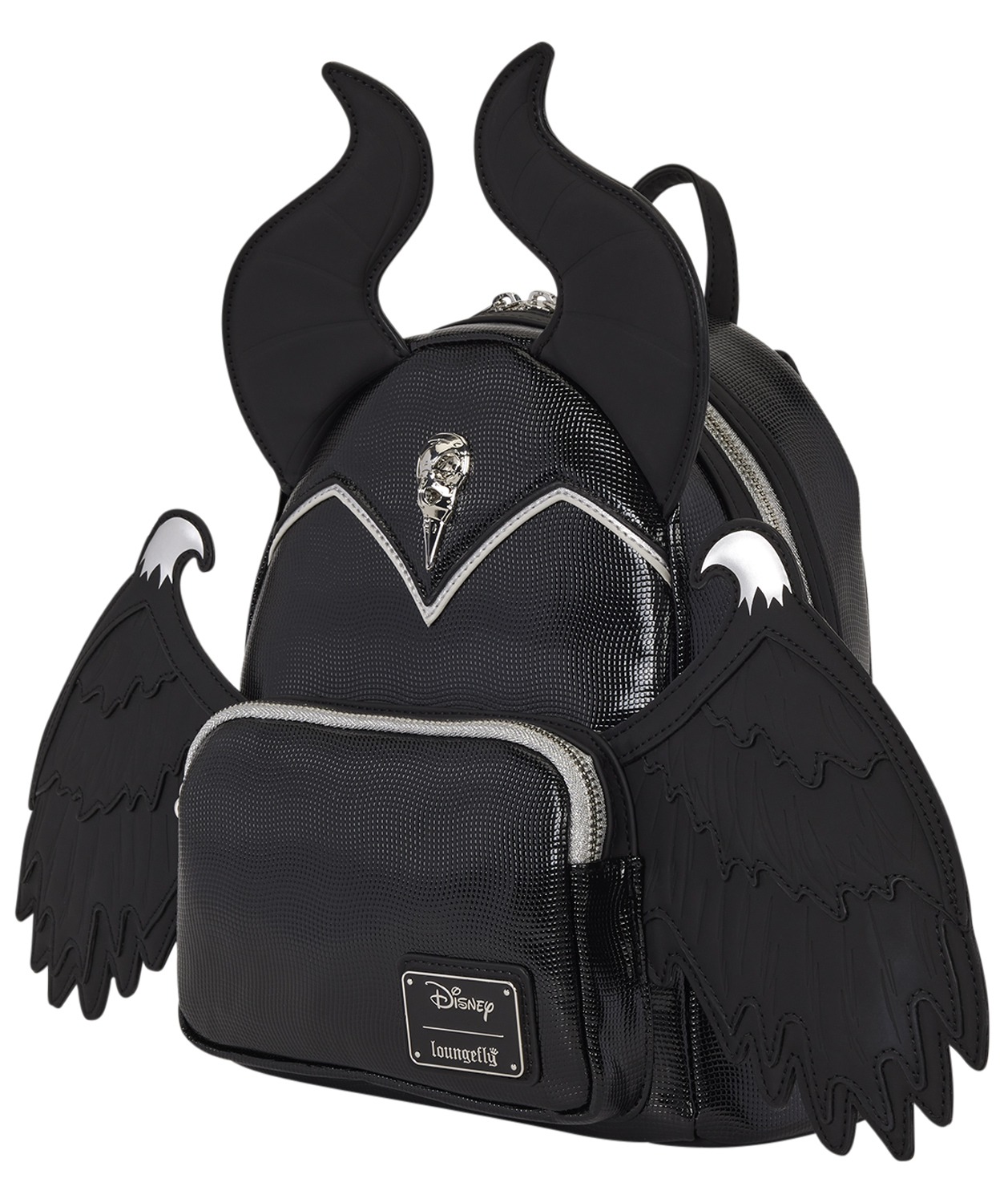 Mini-Mochila Malévola (Maleficent) com Chifres e Asas
