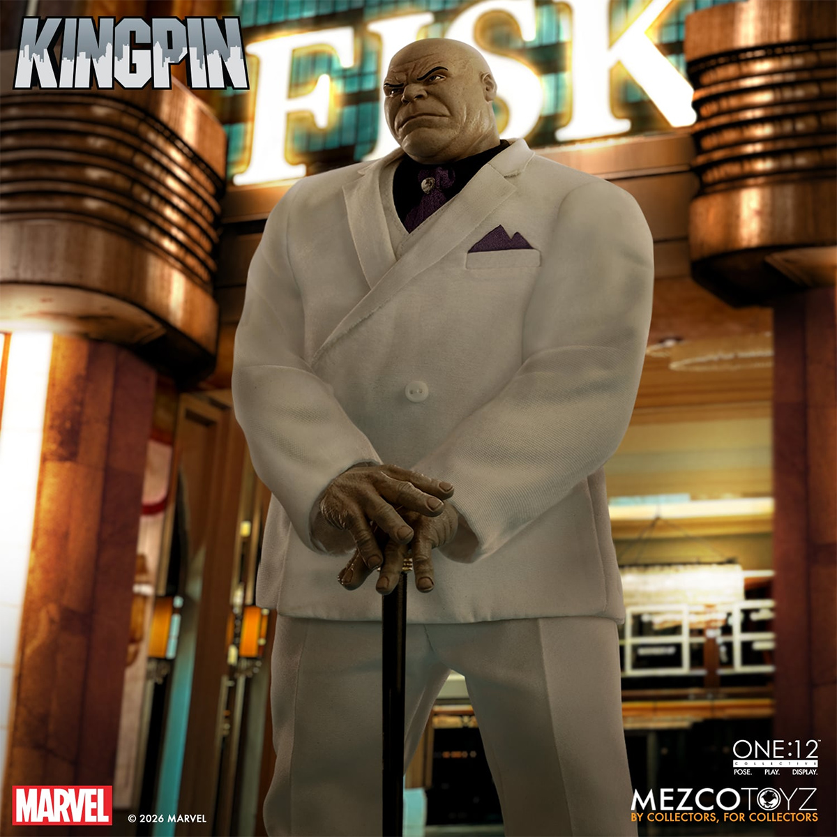 Action Figure Kingpin (Rei do Crime) One:12 Collective (Marvel)