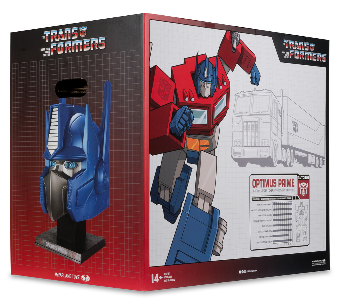 Busto Optimus Prime (Transformers) em Tamanho Real com 58 cm de altura