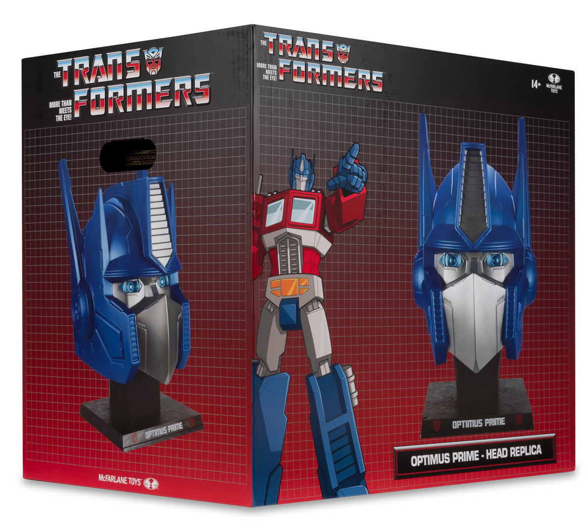 Busto Optimus Prime (Transformers) em Tamanho Real com 58 cm de altura