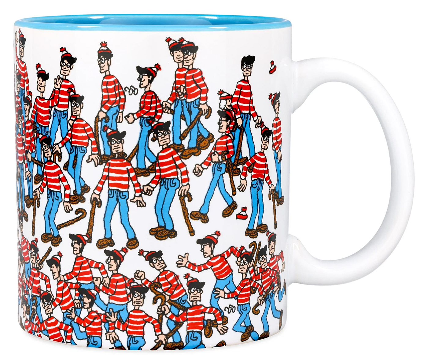Caneca Onde está Wally? na “Terra dos Wallies”