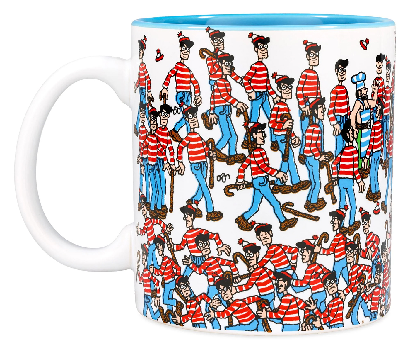 Caneca Onde está Wally? na “Terra dos Wallies”