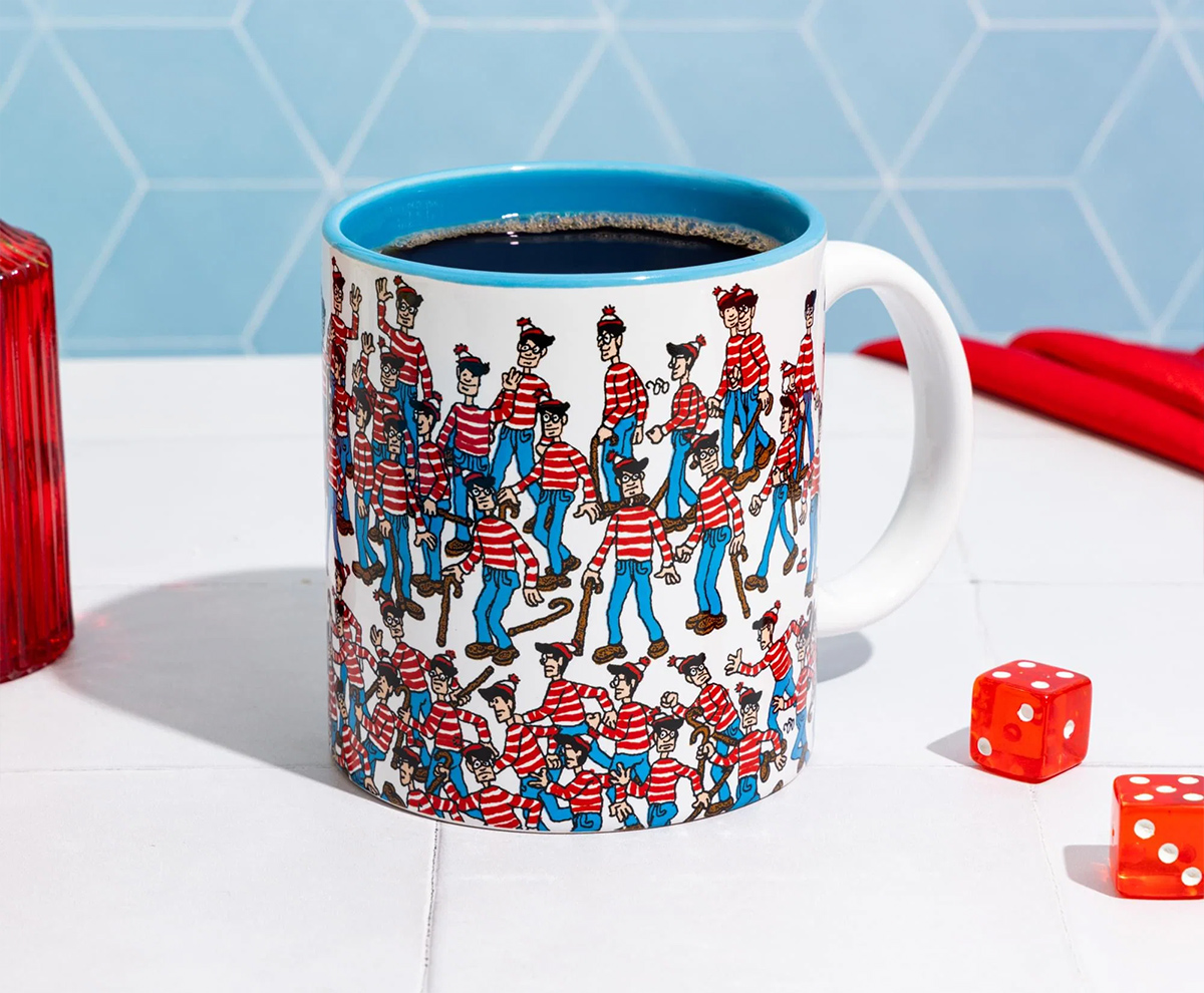 Caneca Onde está Wally? na “Terra dos Wallies”