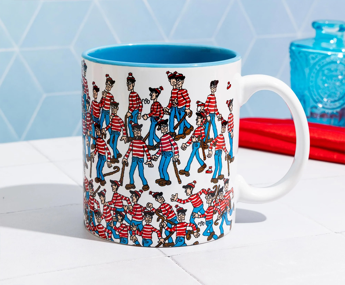 Caneca Onde está Wally? na “Terra dos Wallies”