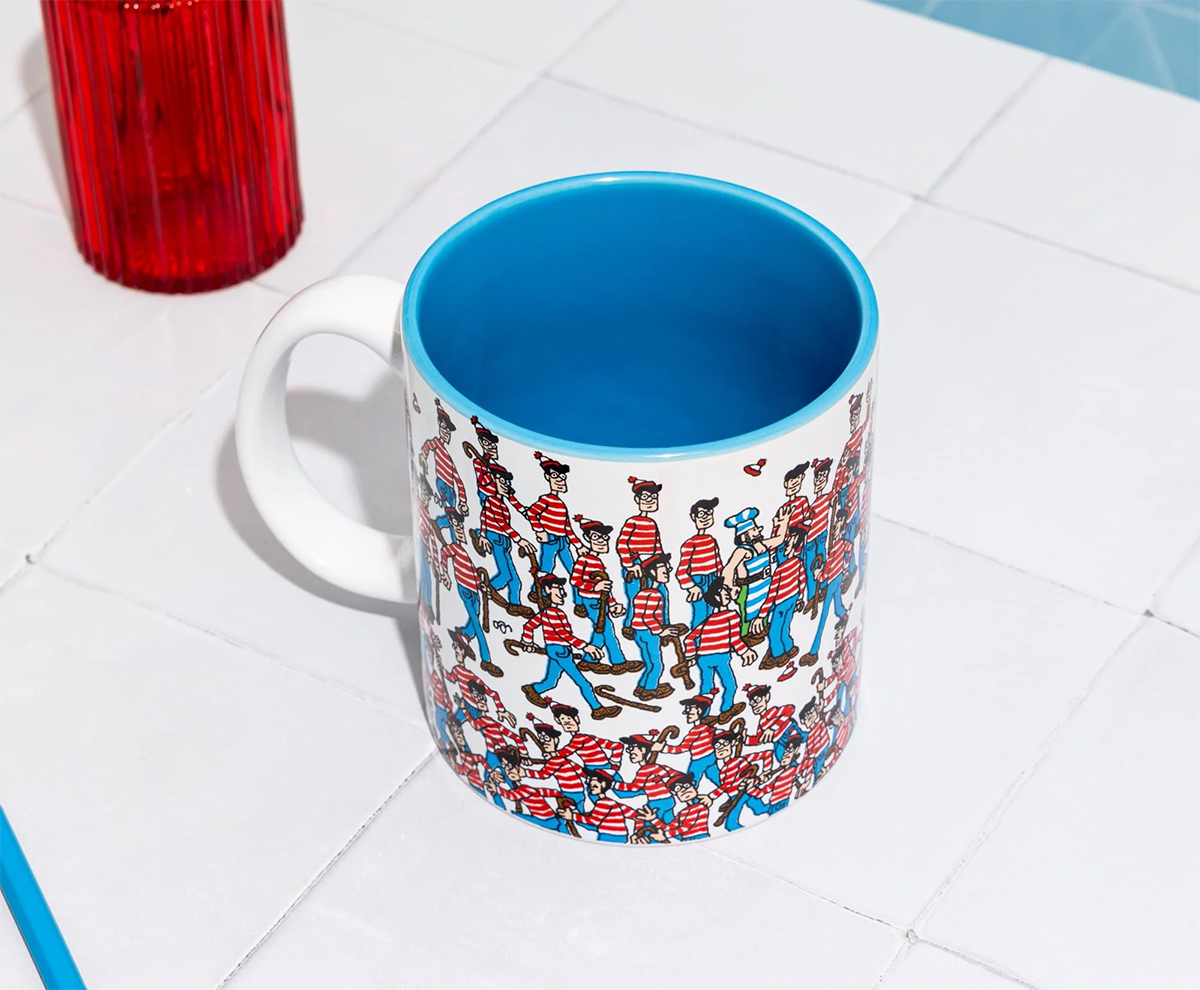 Caneca Onde está Wally? na “Terra dos Wallies”