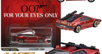 Carrinho Lotus Esprit Turbo (1:64) Hot Wheels Premium 007 Somente para Seus Olhos (For Your Eyes Only)