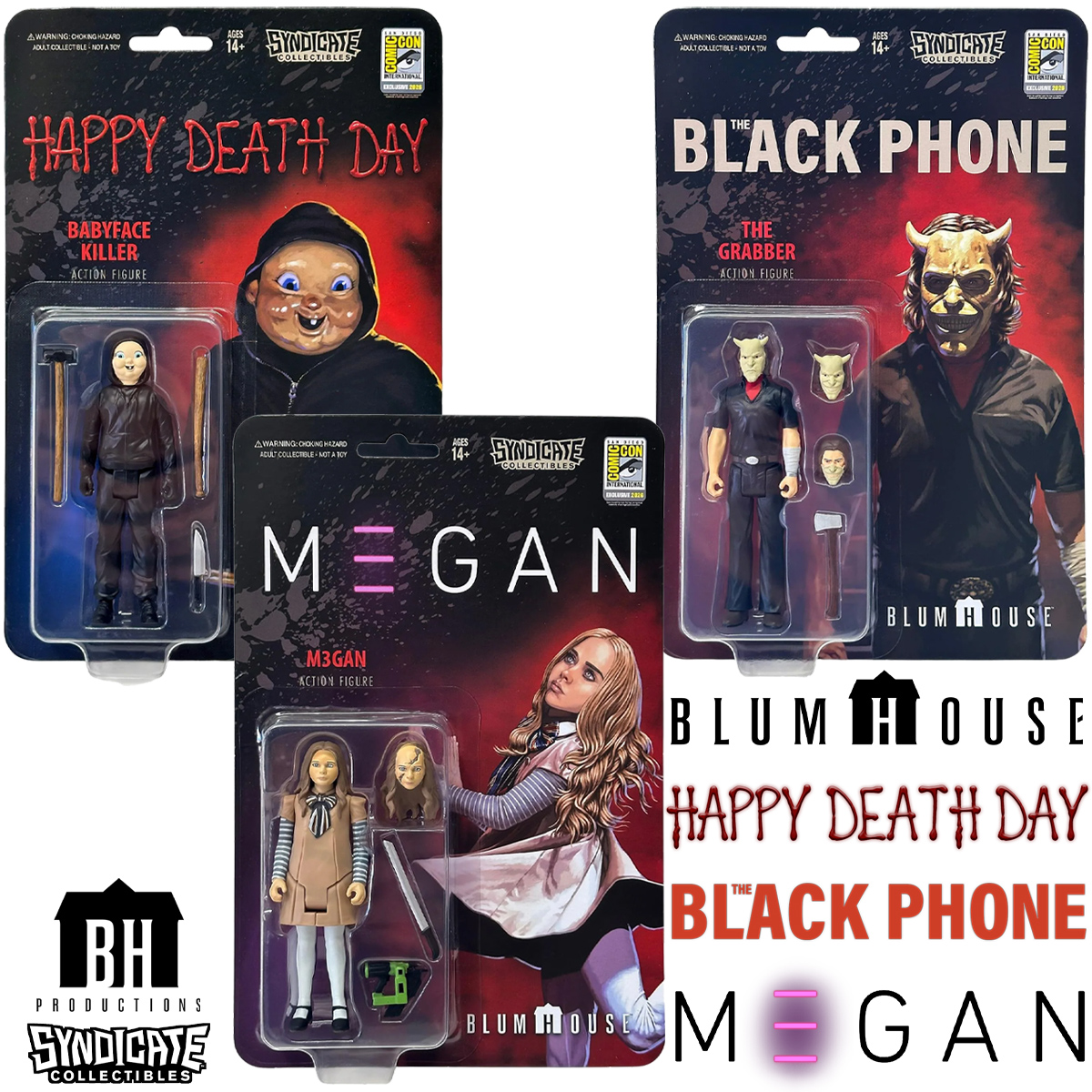 Action Figures dos Filmes de Terror da Blumhouse