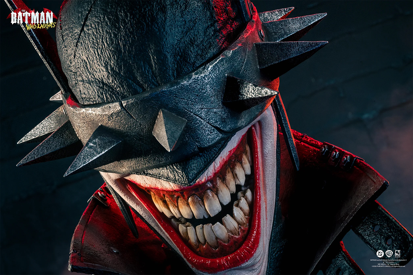 Busto Hiper-Realista Batman Que Ri Art Mask em Tamanho Real