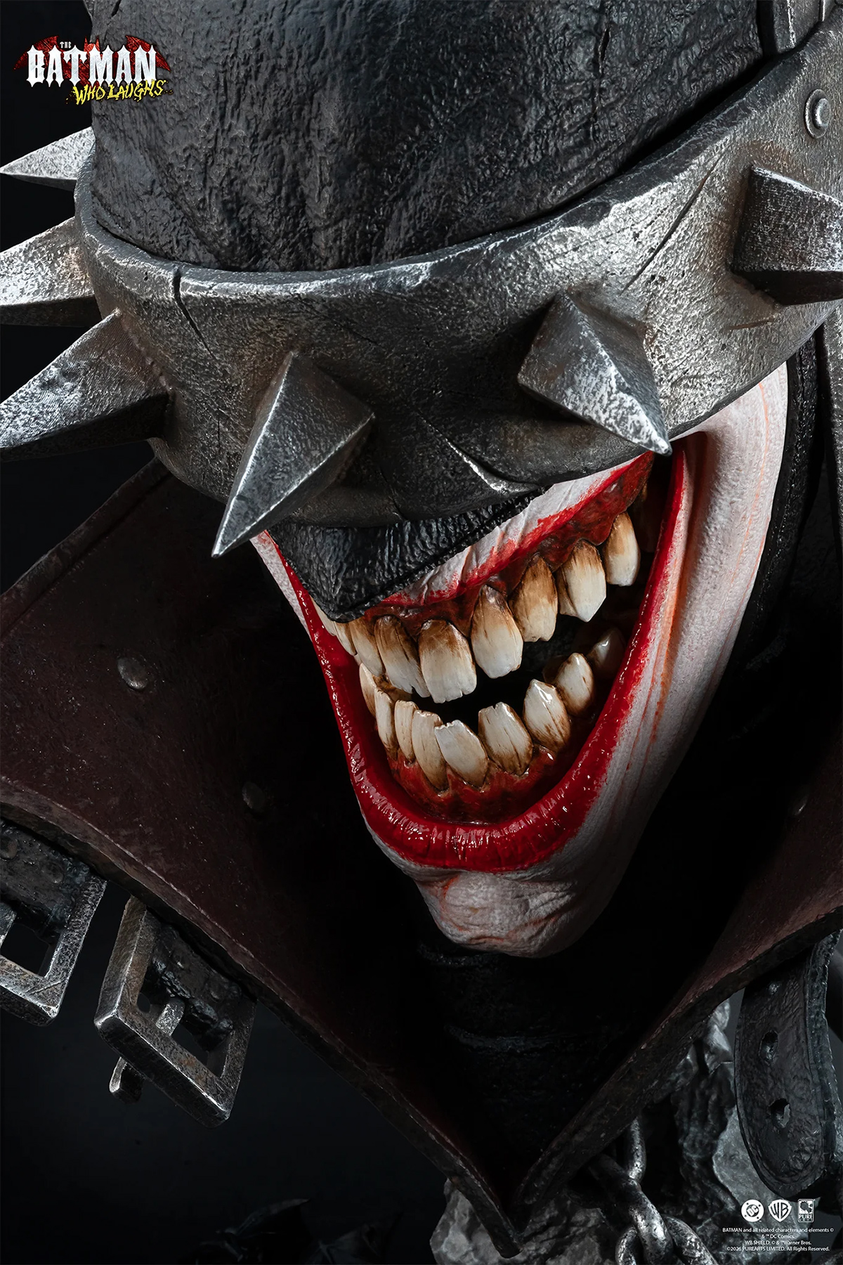 Busto Hiper-Realista Batman Que Ri Art Mask em Tamanho Real
