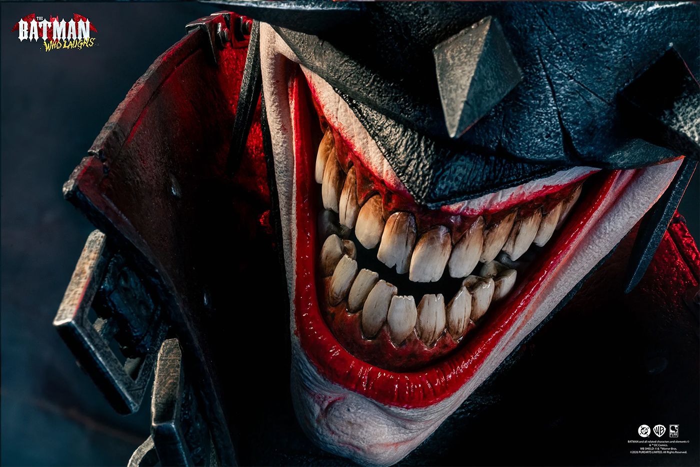 Busto Hiper-Realista Batman Que Ri Art Mask em Tamanho Real