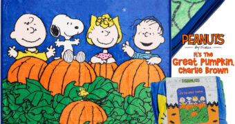 Cobertor de Lance Charlie Brown e a Grande Abóbora (Halloween)